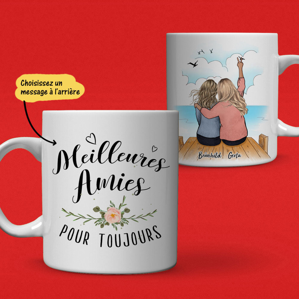 Mug Prénom Personnalisable Femme Propriété De